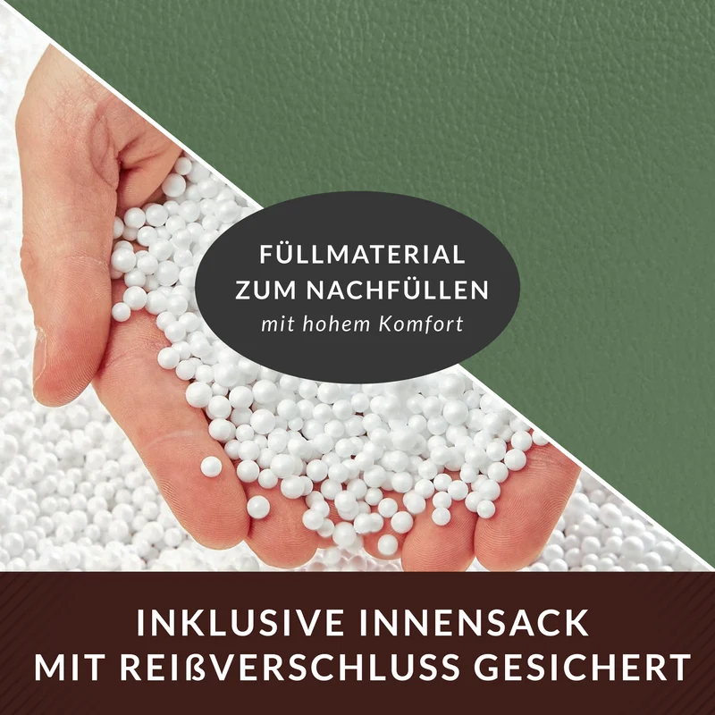 Cube Sitzhocker aus Kunstleder