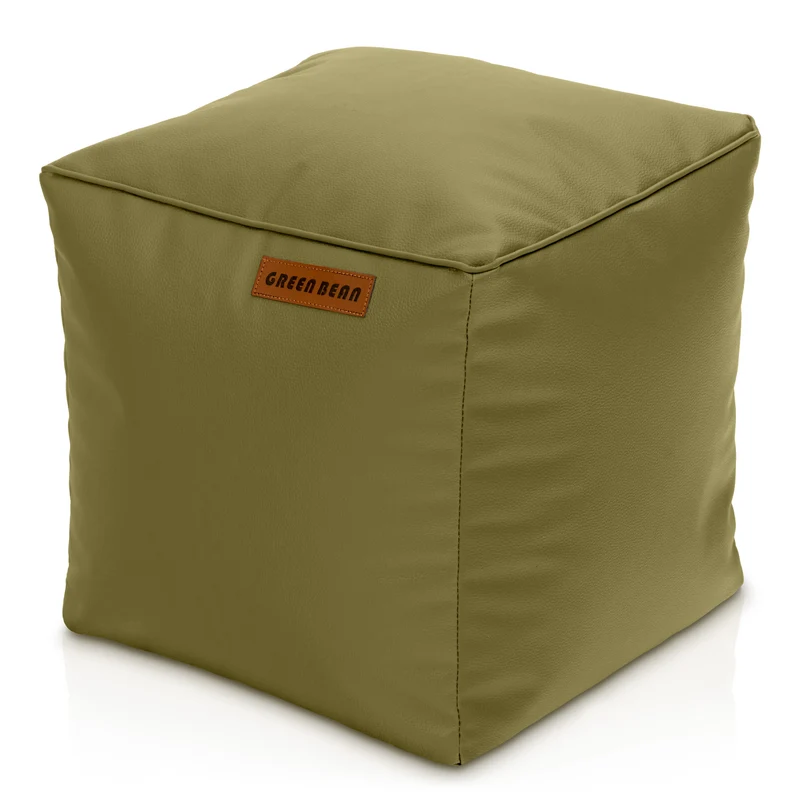 Cube Sitzhocker aus Kunstleder