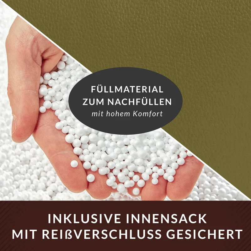 Cube Sitzhocker aus Kunstleder