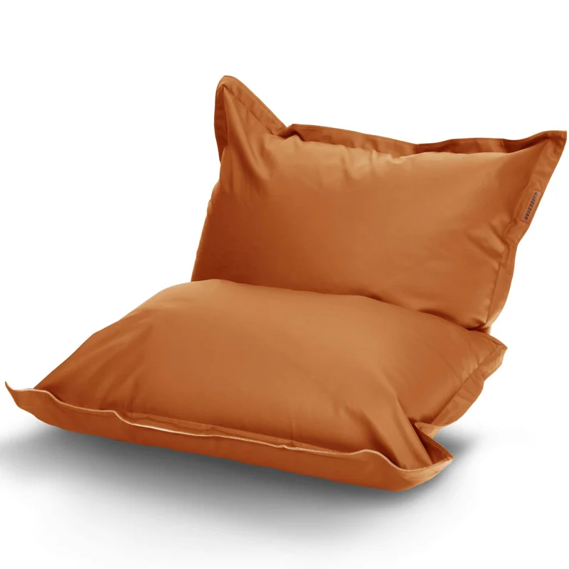 Square Riesensitzsack aus Kunstleder für Indoor & Outdoor