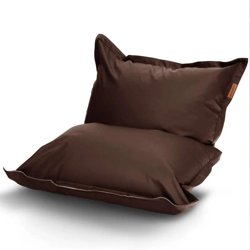 Square Riesensitzsack aus Kunstleder für Indoor & Outdoor
