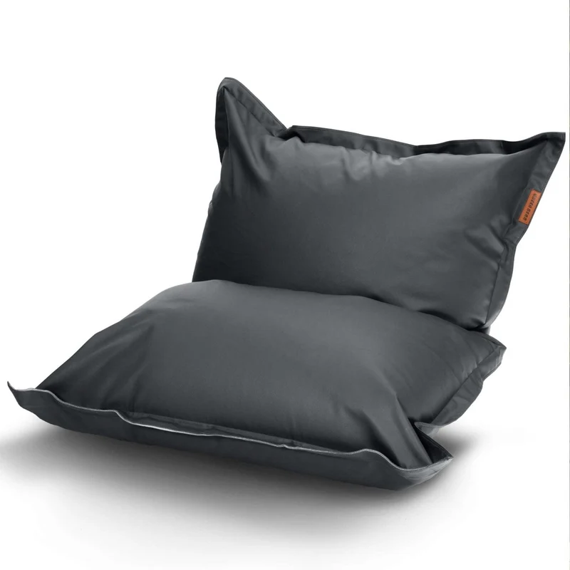 Square Riesensitzsack aus Kunstleder für Indoor & Outdoor
