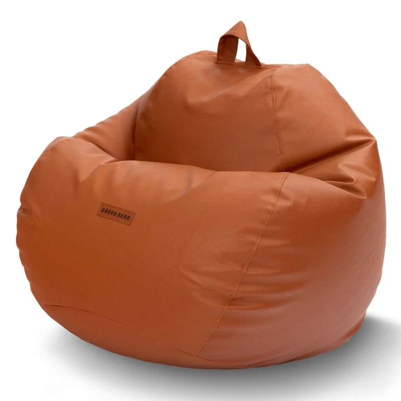 Scoop Sitzsack aus Kunstleder mit Tragegriff