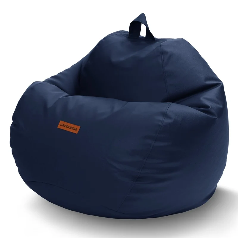 Scoop Sitzsack aus Kunstleder mit Tragegriff