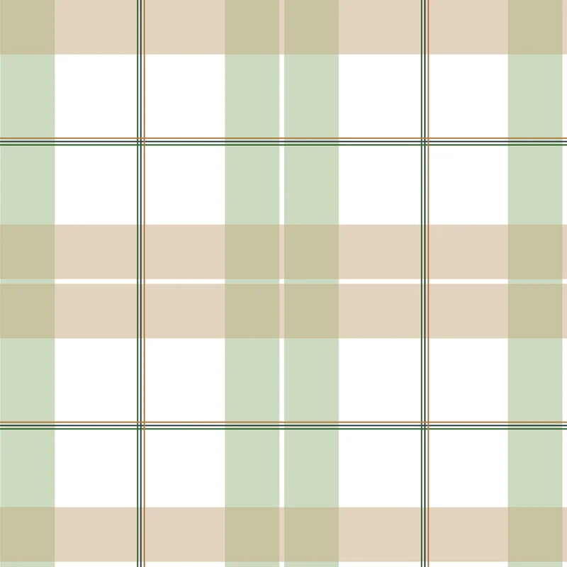 Dekornik Tapete Karo ma x i beige green Streifen 100 x 280