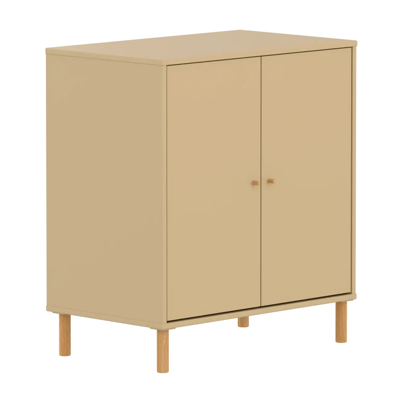 Flexa Saga Schrank, 2 Türen Sand/Eiche