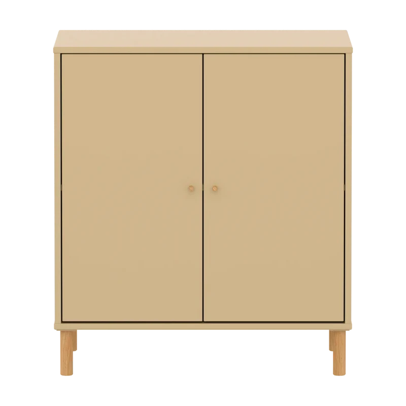 Flexa Saga Schrank, 2 Türen Sand/Eiche