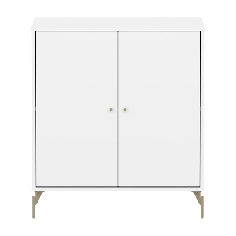 Flexa Saga Schrank, 2 Türen Weiss/Sand