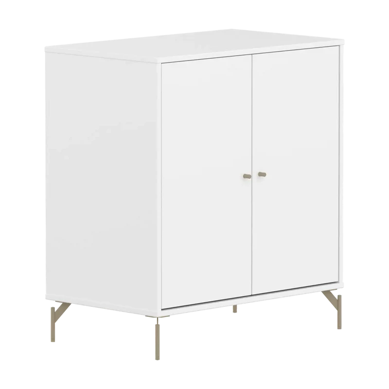 Flexa Saga Schrank, 2 Türen Weiss/Sand