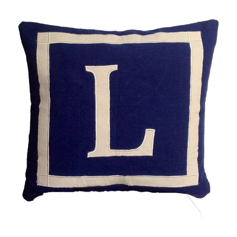 Personalized gift ideas for women, 16x16 Letter Pillows