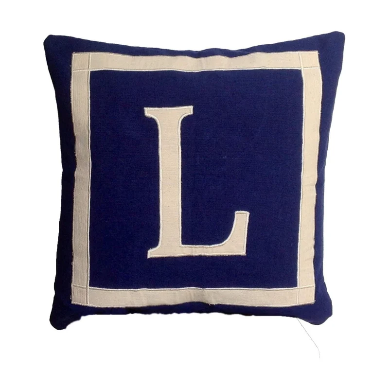 Personalized gift ideas for women, 16x16 Letter Pillows