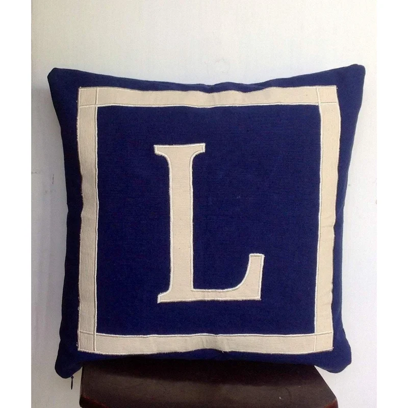 Personalized gift ideas for women, 16x16 Letter Pillows