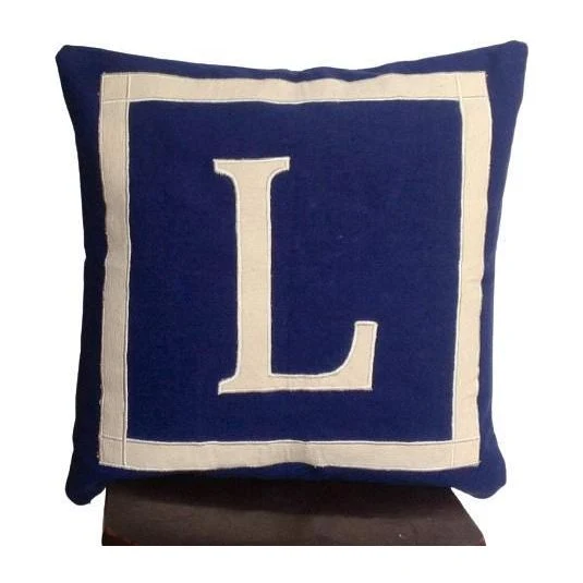 Personalized gift ideas for women, 16x16 Letter Pillows