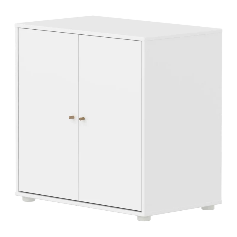 Flexa Saga Schrank, 2 Türen Weiss/Eiche