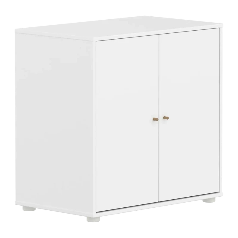 Flexa Saga Schrank, 2 Türen Weiss/Eiche