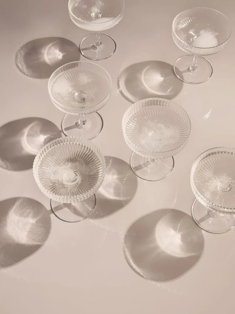 CHAMPAGNER GLÄSER RIPPLE 2ER SET