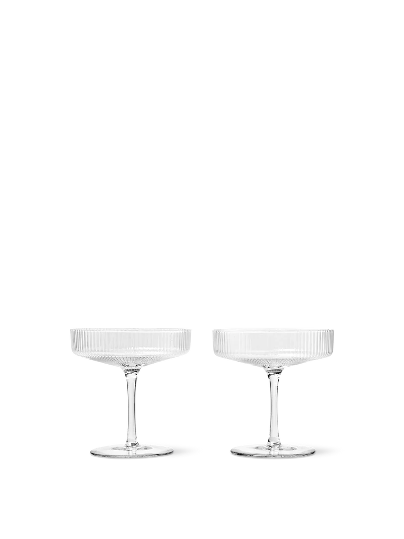 CHAMPAGNER GLÄSER RIPPLE 2ER SET