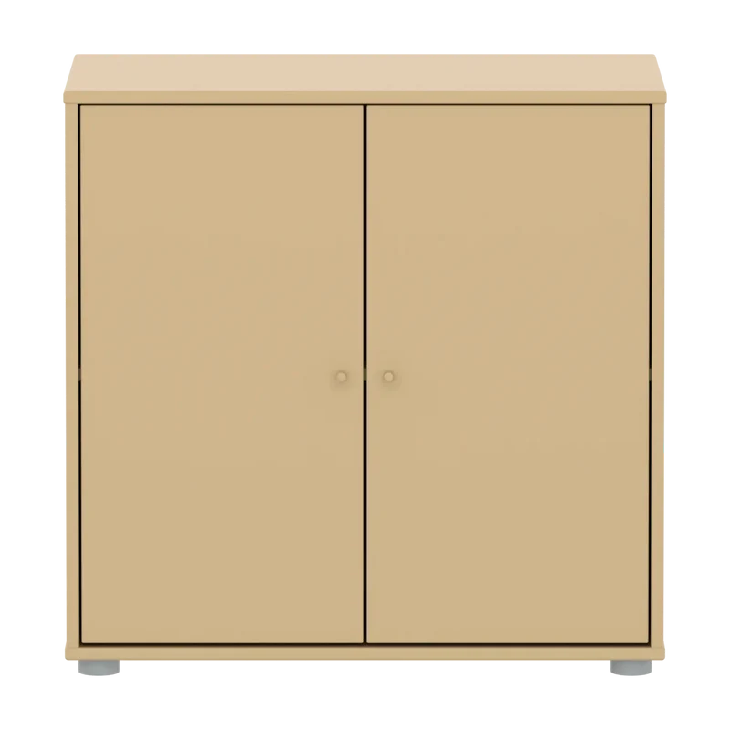 Flexa Saga Schrank, 2 Türen Sand/Grau