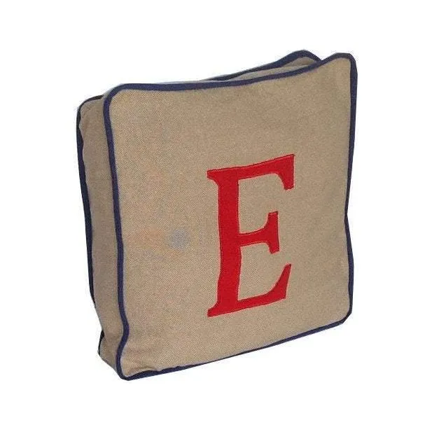 Box Edged Pillow Covers with Piping, Personalized Box Pillow Cover