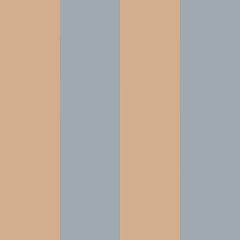 Dekornik Tapete Streifen blue beige Streifen 50 x 280