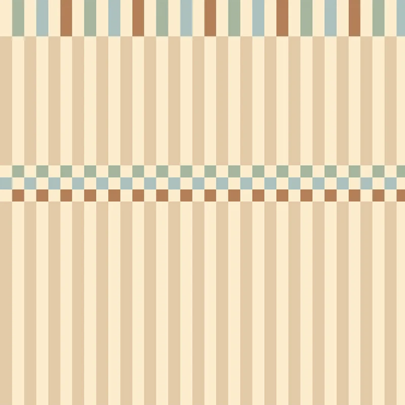 Dekornik Tapete Streifen nostalgia vintage colours Streifen 50 x 280