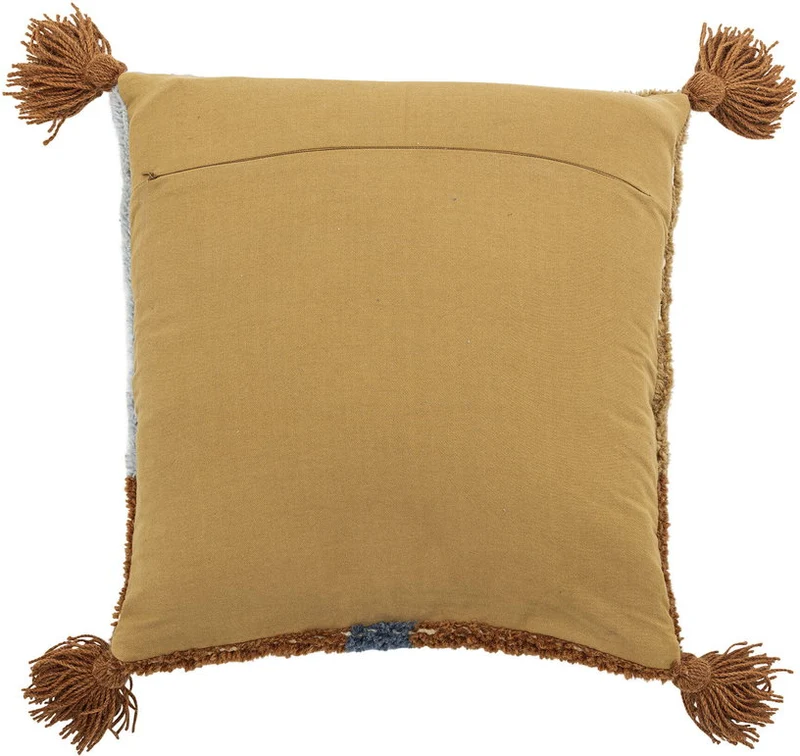 Centro Coussin Bleu Laine - Bloomingville