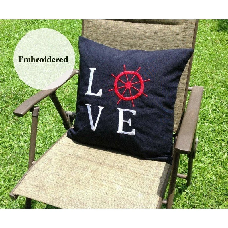Beach Nautical Outdoor Throw Pillows Covers