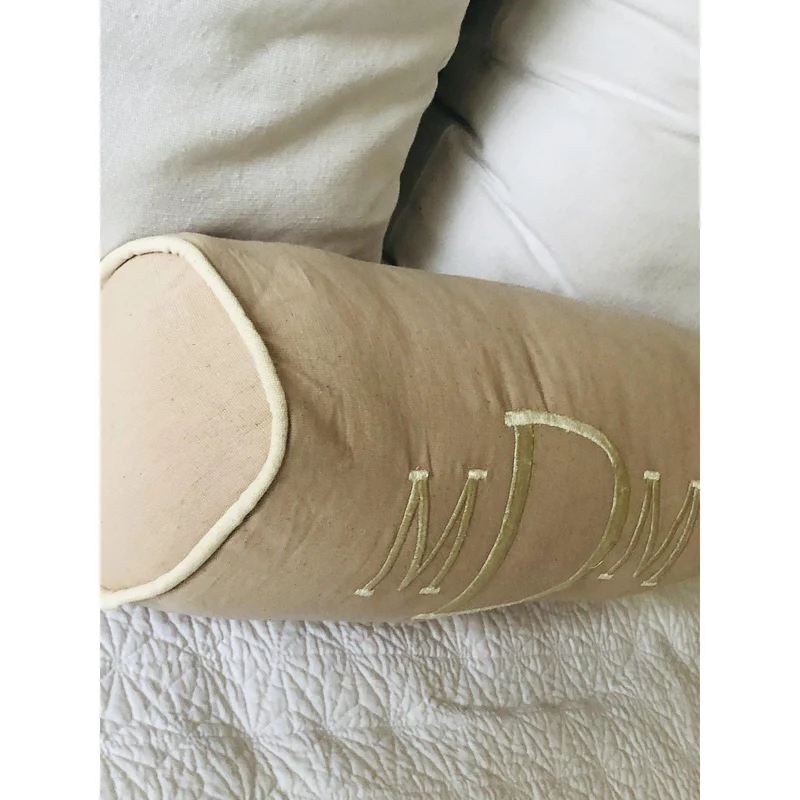 Beige Long Bolster Pillows for Children by Snazzy Living