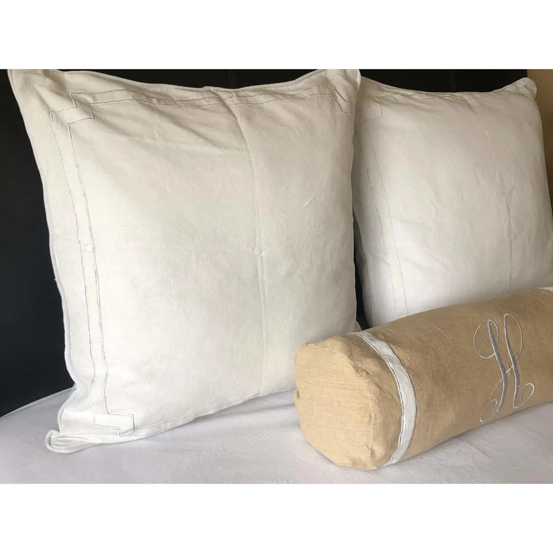 Name Neckroll Bolster Pillow Cover