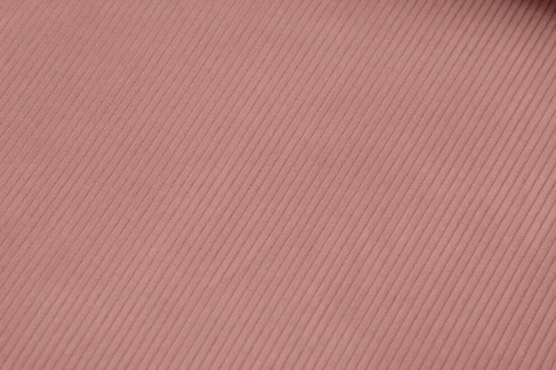 Fauteuil lounge en tissu côtelé rose 102x85x75cm BonBaron Slim - Fatboy