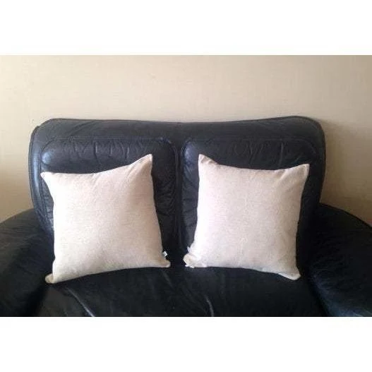 Beige Cotton Pillows