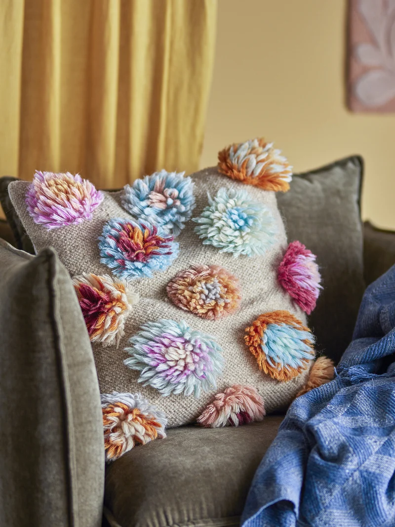 Somma Coussin Nature Laine - Bloomingville