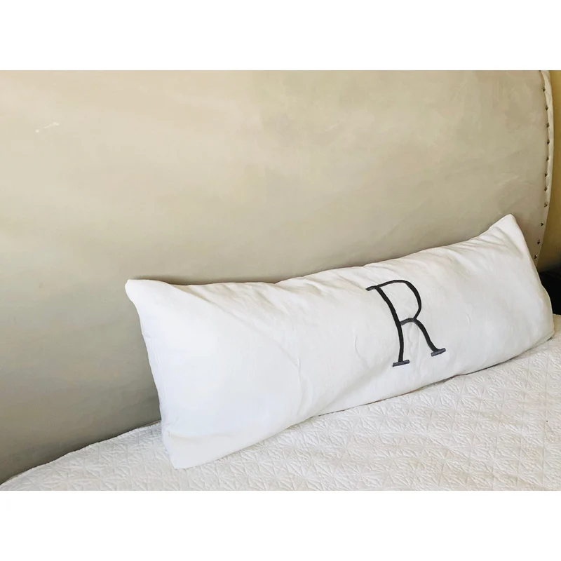 Monogrammed Pillow Cover, Monogram Wedding Gift, Personalzied Gifts for Couples