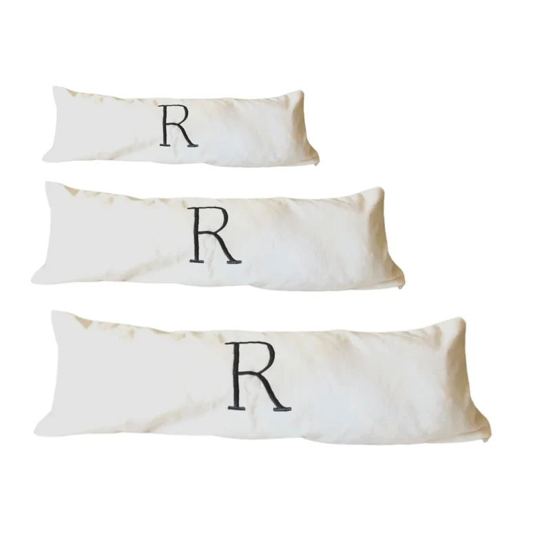 Monogrammed Pillow Cover, Monogram Wedding Gift, Personalzied Gifts for Couples