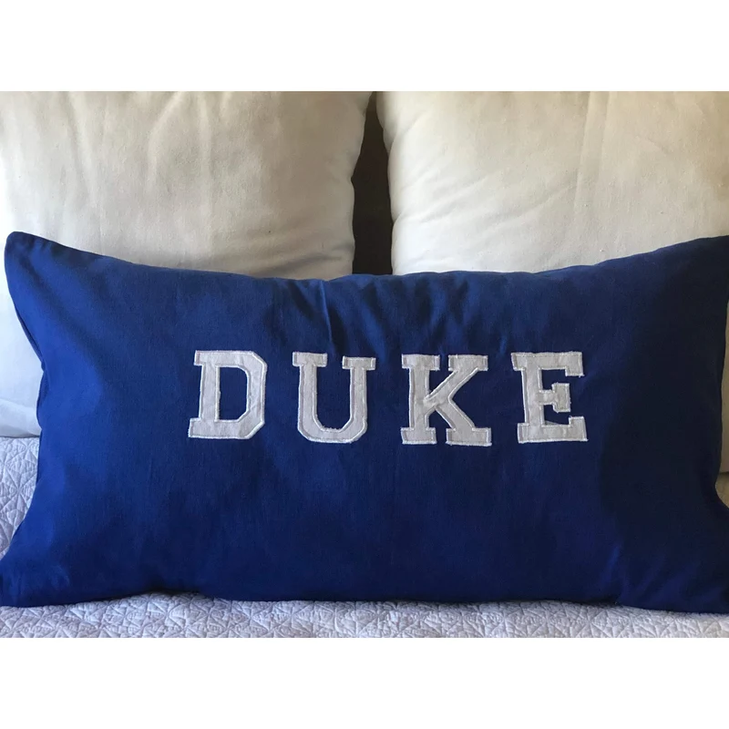 Graduation Royal Blue Throw Pillow, Dorm Decor