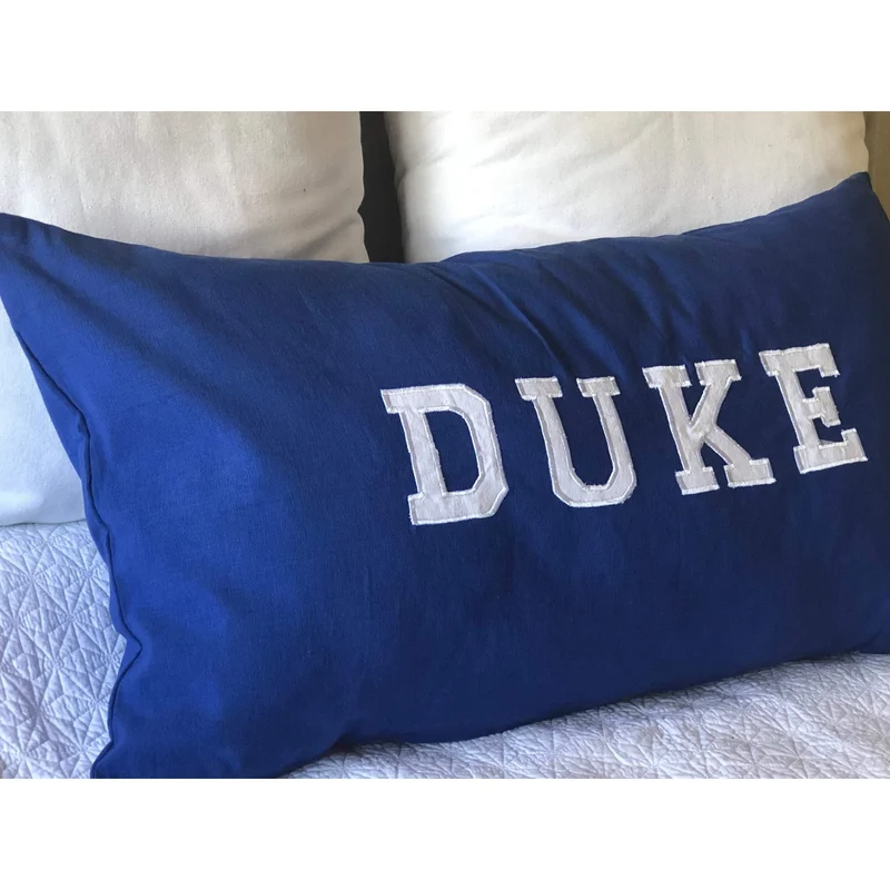 Graduation Royal Blue Throw Pillow, Dorm Decor