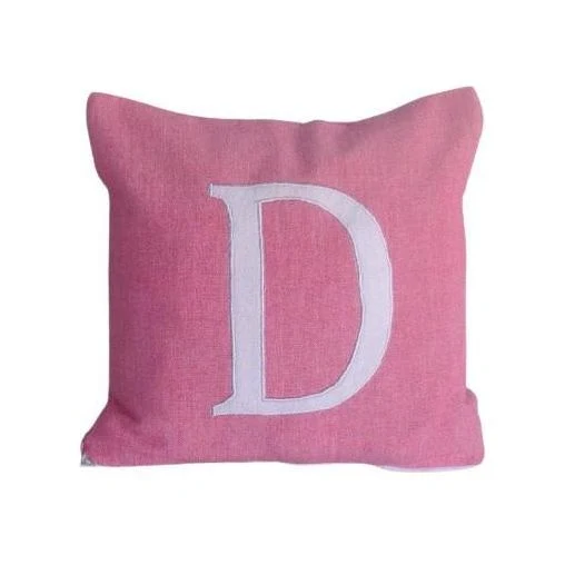 Pink Nursery Decor, Gifts for Her, 18 x18 Monogram Pillow Covers