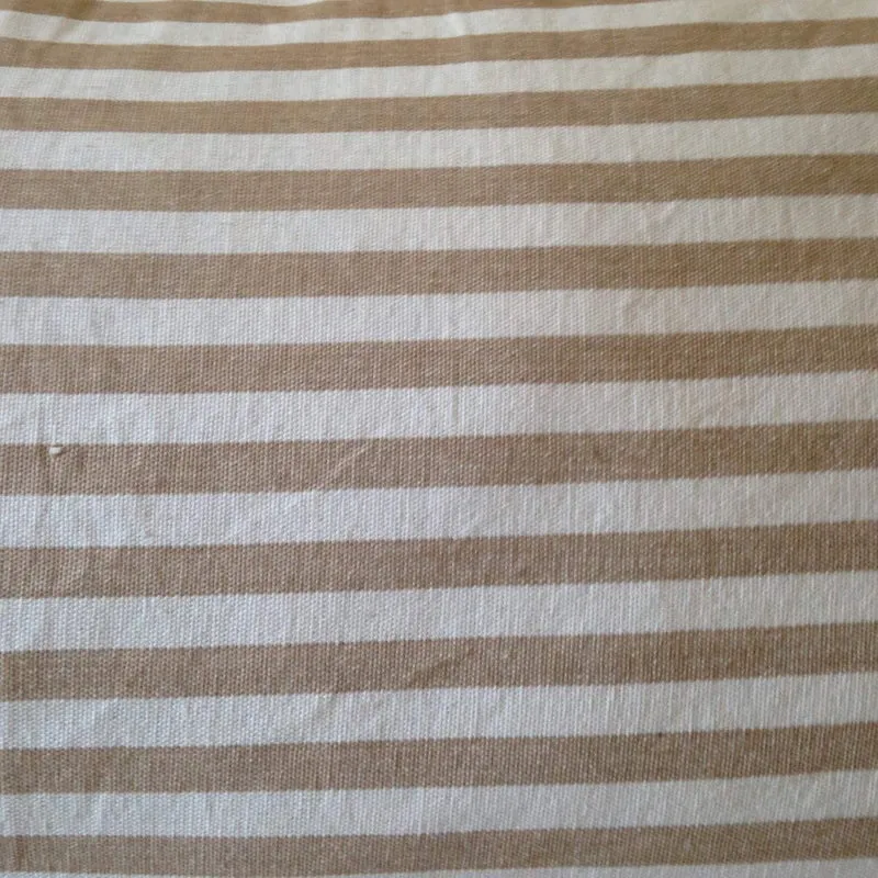 Beige Long Body Striped Body Pillows, Neutral Pillow Cover (20x54)