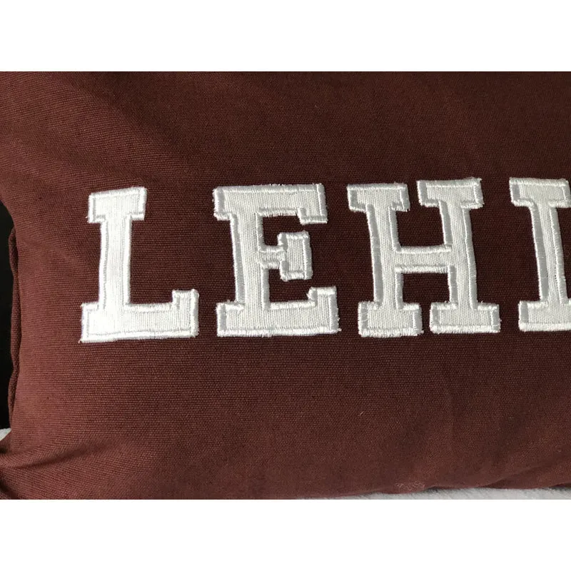 Varsity Dorm Name Throw Pillows