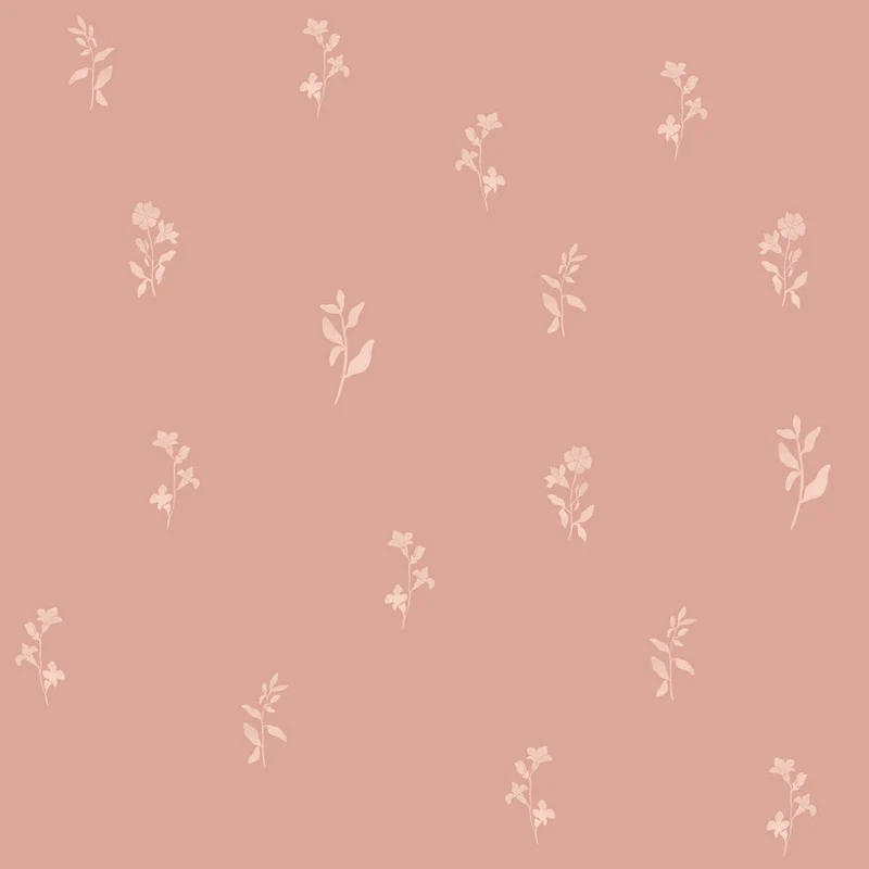 Dekornik Tapete Rosa subtle twigs Streifen 50 x 280