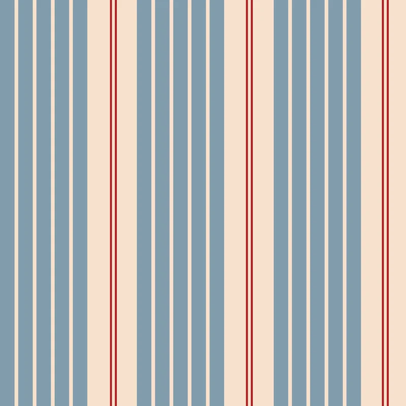 Dekornik Tapete Streifen Classic Blau Streifen 50 x 280