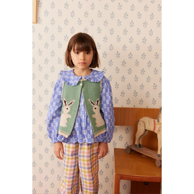 PENNY VEST - RABBIT AQUA