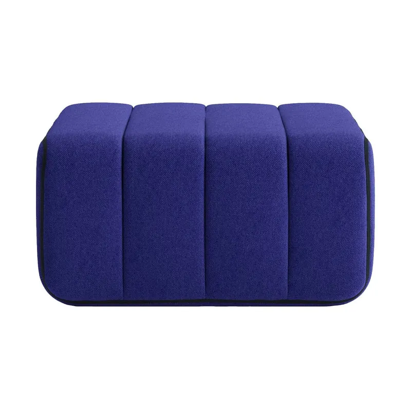 Module en tissu Jet bleu 68x68x34cm Curt - Ambivalenz