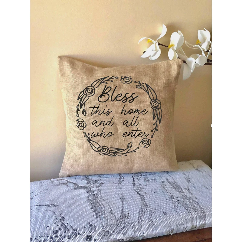 Bless this House, Modern Home Pillows