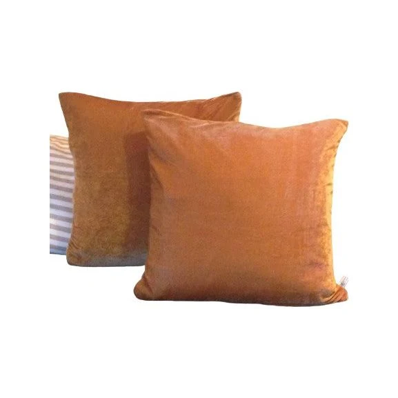 Brown, BlackVelvet Brown Pillows