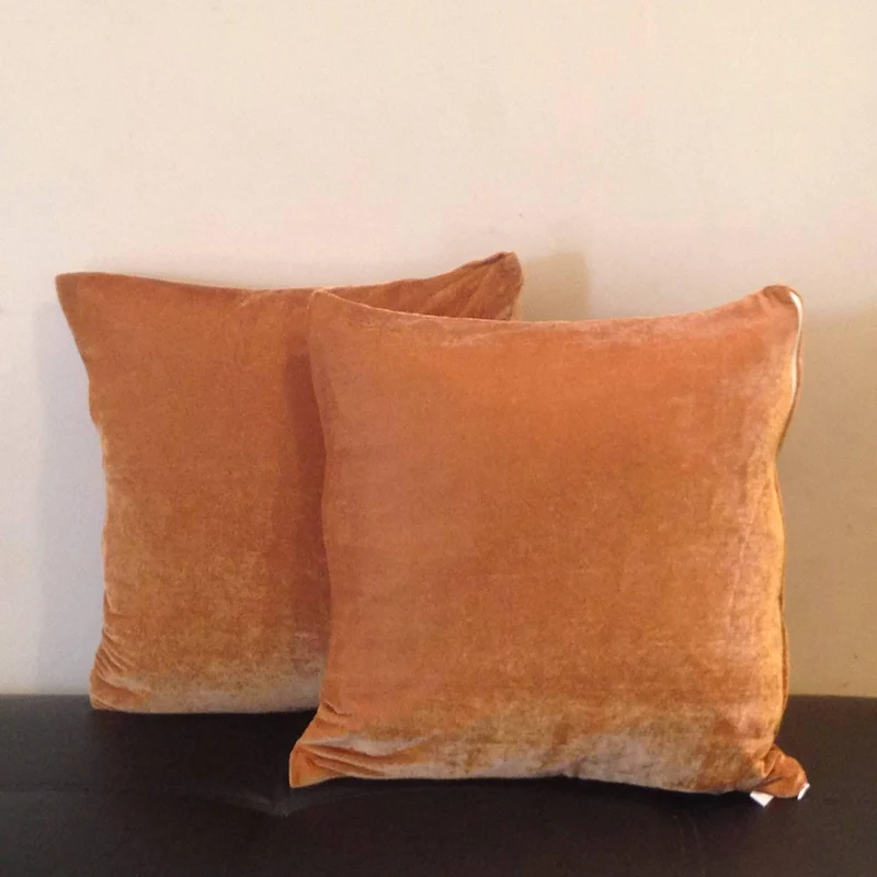 Brown, BlackVelvet Brown Pillows