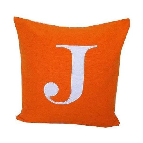 Monogram Pillow Shams, Euro Sham, 24 x24 Monogram Covers