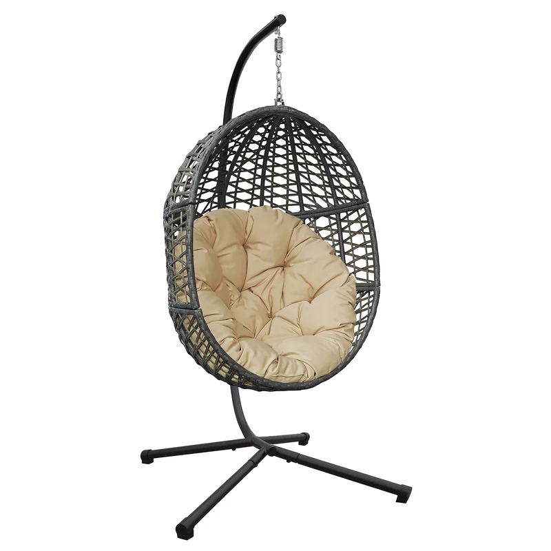 Wicker Hanging Swing Chair; Rattan Hanging Egg Chair