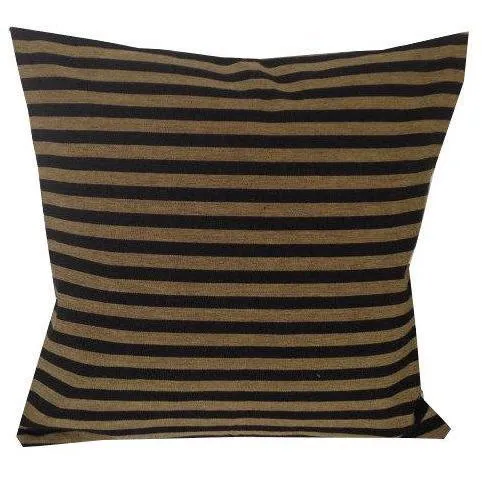 Stripes Brown and Black Pillows Body Pillows