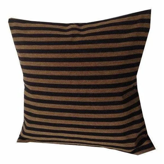 Stripes Brown and Black Pillows Body Pillows